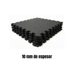 Piso goma eva encastrable - 1m x 1 m x 10 mm con bordes - Imagen 2