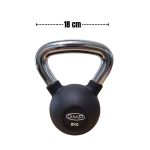 Pesa rusa engomada con agarre cromado -8kg - Imagen 5
