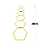 Anillos hexagonales de agilidad para entrenamiento de pies - Imagen 5