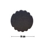 Rolo texturado LIVIANO 33 x 14 cm - NEGRO - Imagen 3