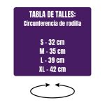 Rodilleras p/levantamiento elastico neoprene 7mm (par) - TALLE S - Imagen 7