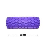 Rolo texturado 33 x 14 cm - macizo irrompible - VIOLETA - Imagen 3
