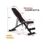Banco Multiangular regulable -plegable -Gym - Imagen 2