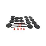 Set ajustable  mancuernas + barra de 30 kg - Imagen 2