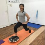 Tabla de equilibrio Propiocepcion - madera con antideslizante - Imagen 5