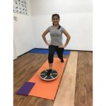 Tabla de equilibrio Propiocepcion - madera con antideslizante - Imagen 6