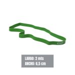 Super Band dominadas -N6- verde -2000 x 65 x 4,5mm - Imagen 7