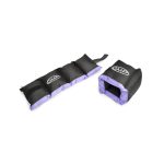 Tobilleras con peso 4kg reforzada recargable carga acero (par)