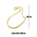 Super Band dominadas TPE -2080*4.5*13mm -AMARILLA - Imagen 4