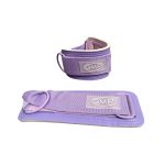 Tobilleras para polea reforzada PAR -VIOLETA