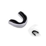 Protector bucal bicolor moldeable para adultos con caja plastica
