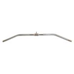 Barra dorsalera polea cromada maciza 120 cm - Imagen 2