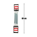 Extensor de pecho - brazos con 5 Resortes -3 En 1  - Imagen 2