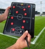 Tablero magnetico electronico para entrenamiento de futbol