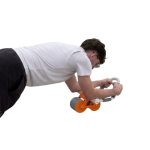Rueda de abdominales con soporte para codos - Imagen 3
