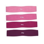 Bandas elasticas SILICONA circular - set de 4 bandas de diferentes resistencias NUEVO! - Imagen 4