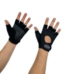 Guantes gimnasio para pesas GMP (par) - Talle XL - NEGRO - Imagen 3