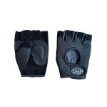 Guantes gimnasio para pesas GMP (par) - Talle XL - NEGRO - Imagen 2