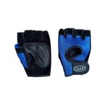 Guantes gimnasio para pesas GMP (par) - Talle M - AZUL - Imagen 3