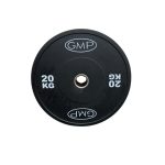 Disco Olimpico Bumper NEGRO x 20kg -Importado