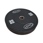 Disco Olimpico Bumper NEGRO x 20kg -Importado - Imagen 3