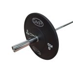 Disco Olimpico Bumper NEGRO x 5kg -Importado - Imagen 4