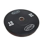 Disco Olimpico Bumper NEGRO x 15kg -Importado - Imagen 3