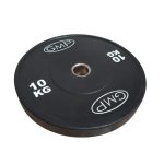 Disco Olimpico Bumper NEGRO x 10kg -Importado - Imagen 3