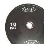 Disco Olimpico Bumper NEGRO x 10kg -Importado - Imagen 4