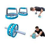 Rueda abdominal Y push up 2 en 1