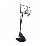 Jirafa con Tablero y aro de basquet de altura ajustable profesional - Imagen 3