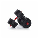 Set ajustable Barra recta + barra ez + Mancuernas  20kg - Imagen 4
