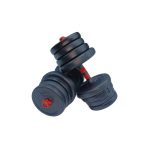 Set ajustable Barra + Mancuernas + Pesa Rusa 30kg - Imagen 2