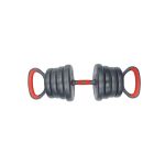 Set ajustable Barra + Mancuernas + Pesa Rusa 30kg - Imagen 7