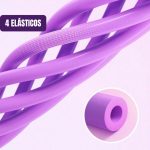 Banda elastica con agarre para remo - cuadruple elastico - Imagen 3