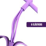 Banda elastica con agarre para remo - Seis elasticos - Imagen 3