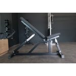 Banco multiangular para gimnasios con inclinación regulable respaldo y asiento - Imagen 3