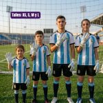Guante de arquero de futbol - Argentina modelo 2 - Imagen 3