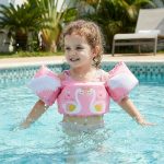 Chaleco flotador piletero niños ROSA - Imagen 5