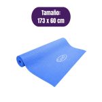 Colchoneta yoga mat PVC 3mm - AZUL - Imagen 2