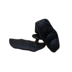 Puños de goma para entrenamiento sin dedos, guantes ergonómicos protectores de manos de goma para levantamiento de pesas - Imagen 5