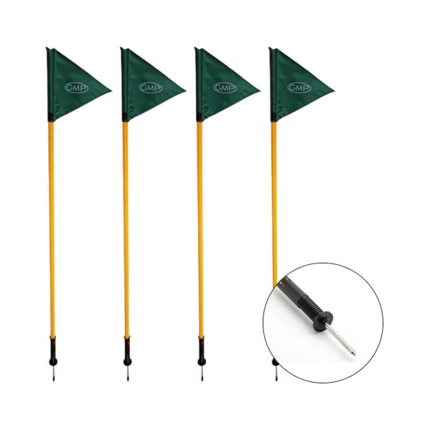 Banderin de corner 1,5m con punta jabalina (pack de 4 unidades)