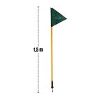 Banderin de corner 1,5m con punta jabalina (pack de 4 unidades) - Imagen 6