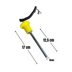 Pasador clavija - registro -traba lingotes c/cable - 12,5 cm - Imagen 4