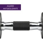 PAR de Mancuernas hexagonales engomadas 5kg con agarre engomado - Imagen 4